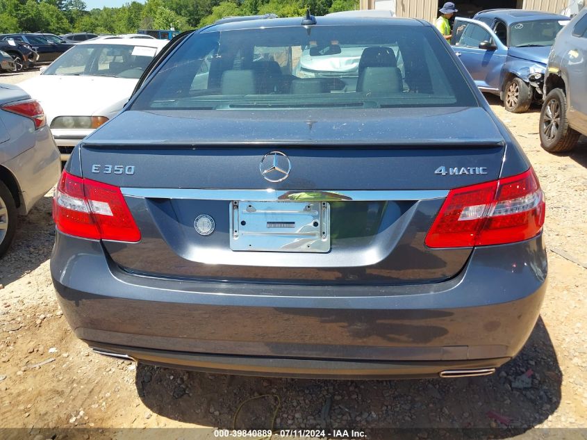 2013 Mercedes-Benz E 350 4Matic VIN: WDDHF8JB3DA764611 Lot: 39840889