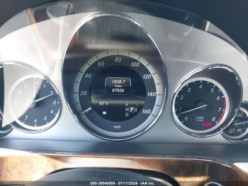 2013 Mercedes-Benz E 350 4Matic VIN: WDDHF8JB3DA764611 Lot: 39840889