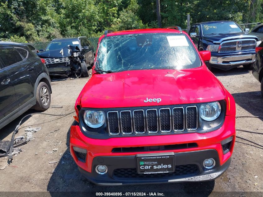 2021 Jeep Renegade Latitude Fwd VIN: ZACNJCBB9MPM73265 Lot: 39840895