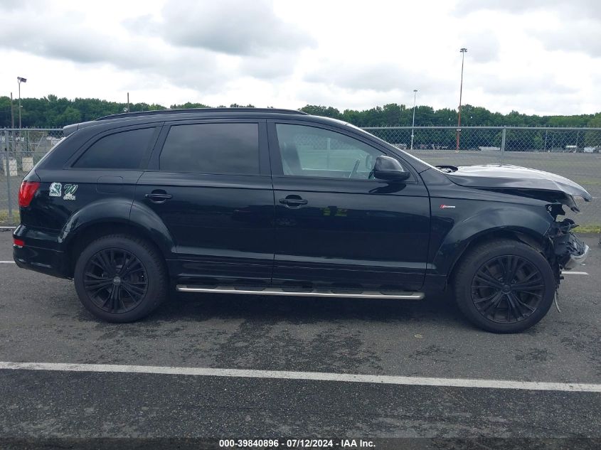 2015 Audi Q7 3.0T S Line Prestige VIN: WA1DGAFE1FD006407 Lot: 39840896