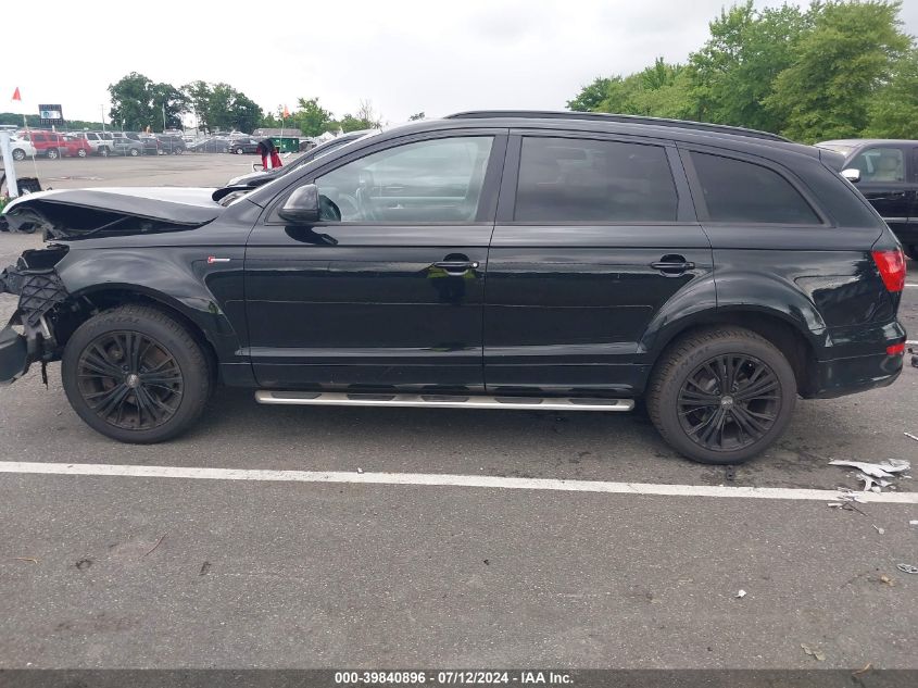 2015 Audi Q7 3.0T S Line Prestige VIN: WA1DGAFE1FD006407 Lot: 39840896