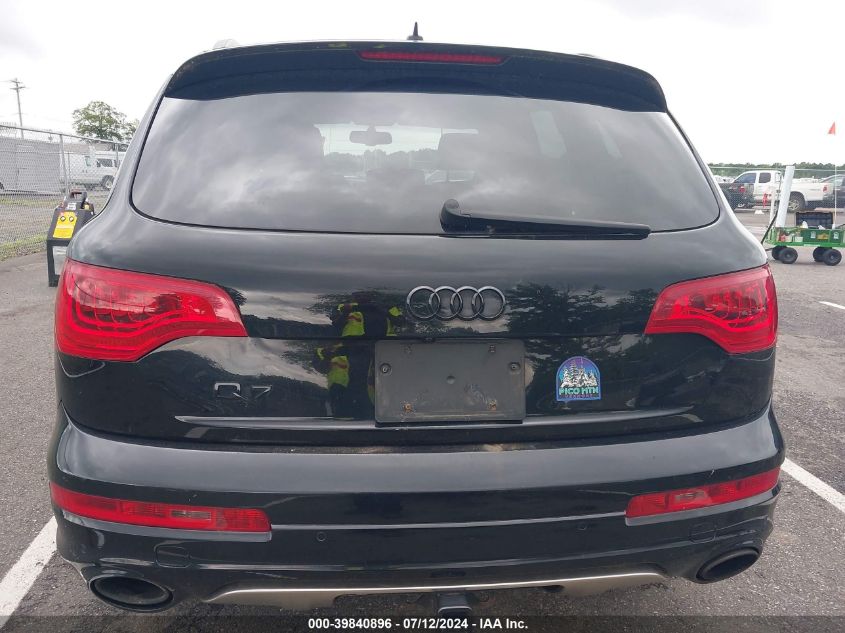 2015 Audi Q7 3.0T S Line Prestige VIN: WA1DGAFE1FD006407 Lot: 39840896