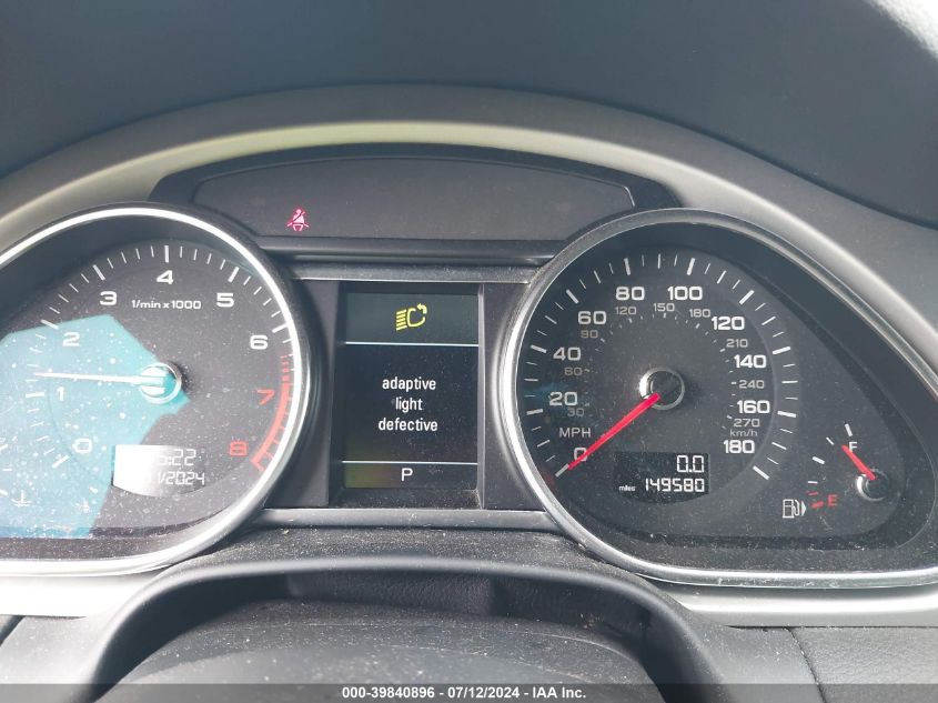 2015 Audi Q7 3.0T S Line Prestige VIN: WA1DGAFE1FD006407 Lot: 39840896