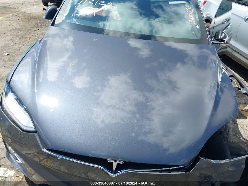 2019 Tesla Model X 100D/75D/Long Range VIN: 5YJXCAE29KF160890 Lot: 39840897