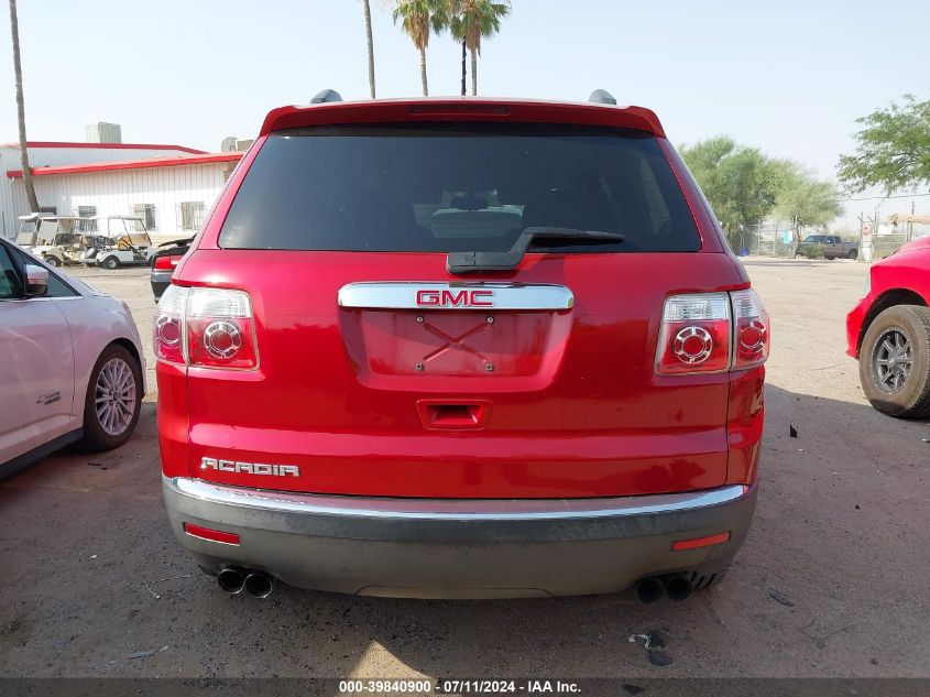 2012 GMC Acadia Sl VIN: 1GKKRNED6CJ406231 Lot: 39840900