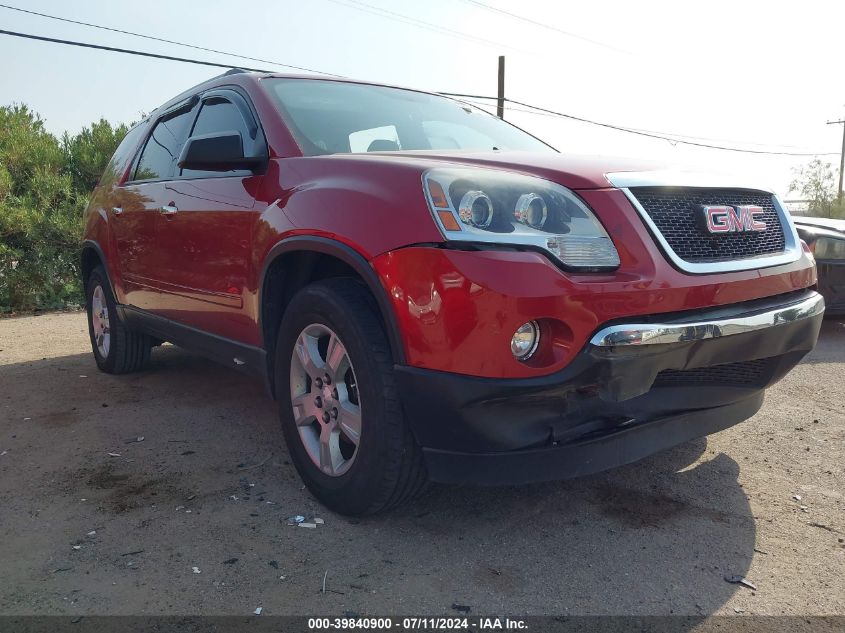 2012 GMC Acadia Sl VIN: 1GKKRNED6CJ406231 Lot: 39840900