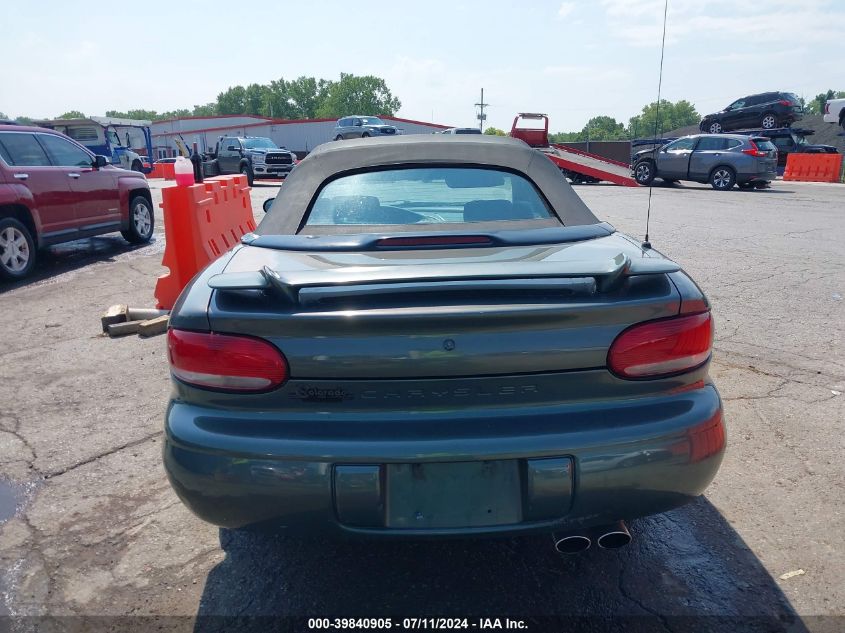 1997 Chrysler Sebring Jx VIN: 3C3EL45H6VT578542 Lot: 39840905