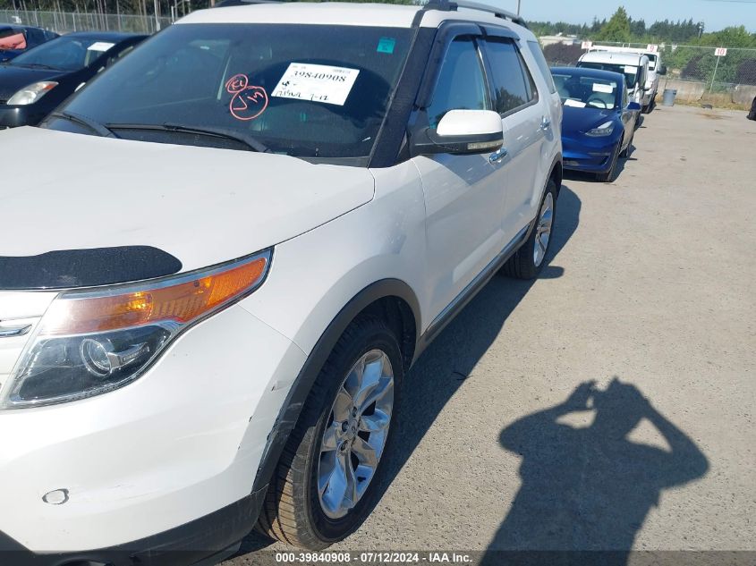 2012 Ford Explorer Limited VIN: 1FMHK8F8XCGA02693 Lot: 39840908