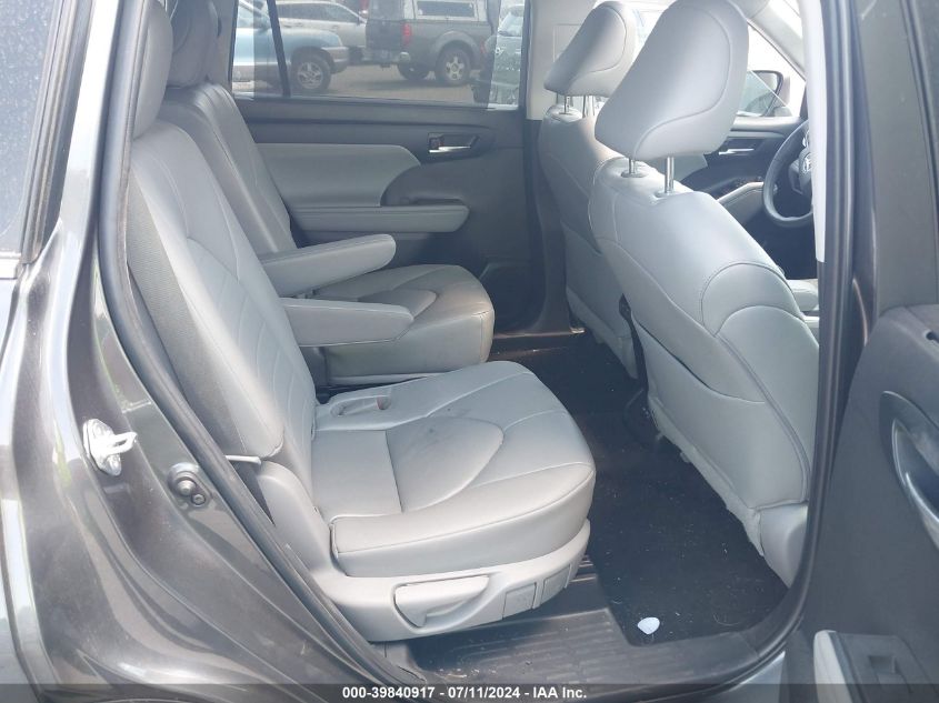 2023 Toyota Highlander Xle VIN: 5TDKDRAH7PS007623 Lot: 39840917