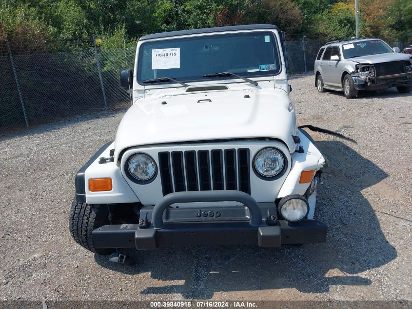 2005 Jeep Wrangler Sport VIN: 1J4FA49S65P355007 Lot: 39840918