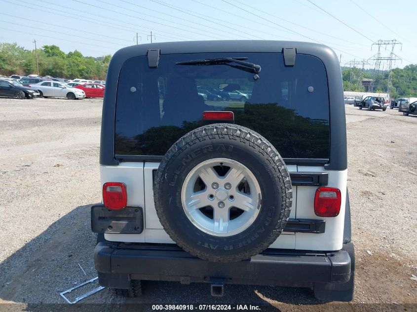 2005 Jeep Wrangler Sport VIN: 1J4FA49S65P355007 Lot: 39840918