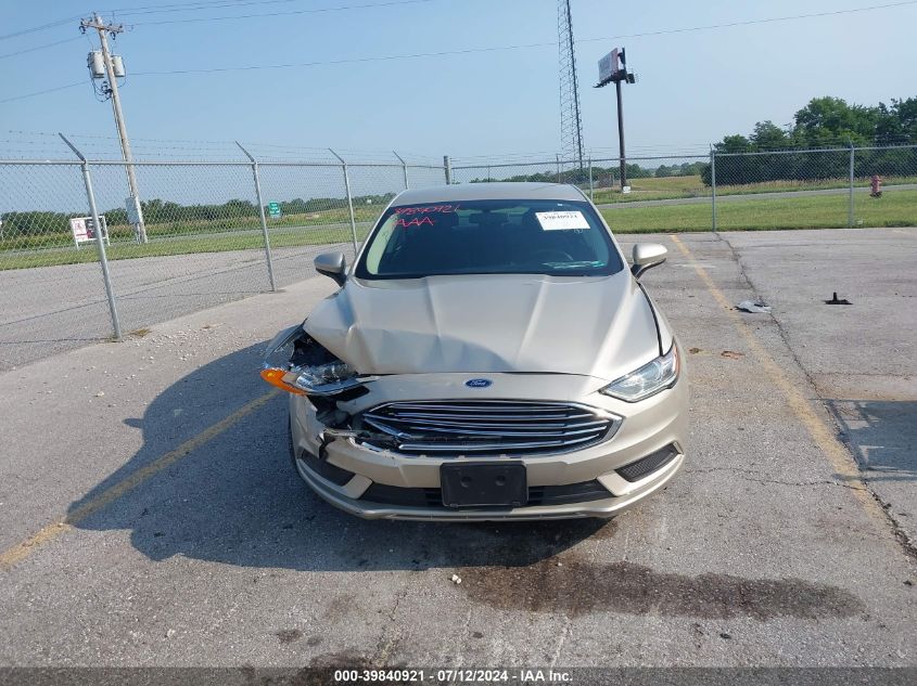 2017 Ford Fusion Se VIN: 3FA6P0H70HR412850 Lot: 39840921