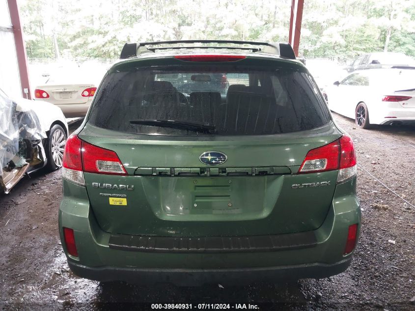 2010 Subaru Outback 2.5I Premium VIN: 4S4BRCCC5A3324644 Lot: 39840931