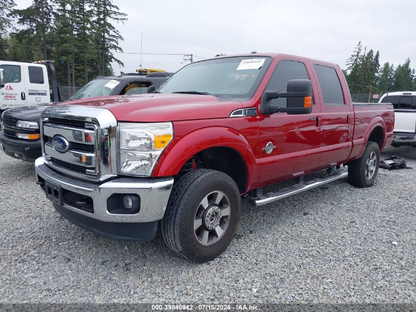 2015 Ford F-350 Lariat VIN: 1FT8W3BT1FEC80758 Lot: 39840942