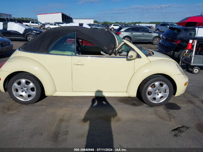 2003 Volkswagen New Beetle Gls VIN: 3VWCK21Y83M327557 Lot: 39840946