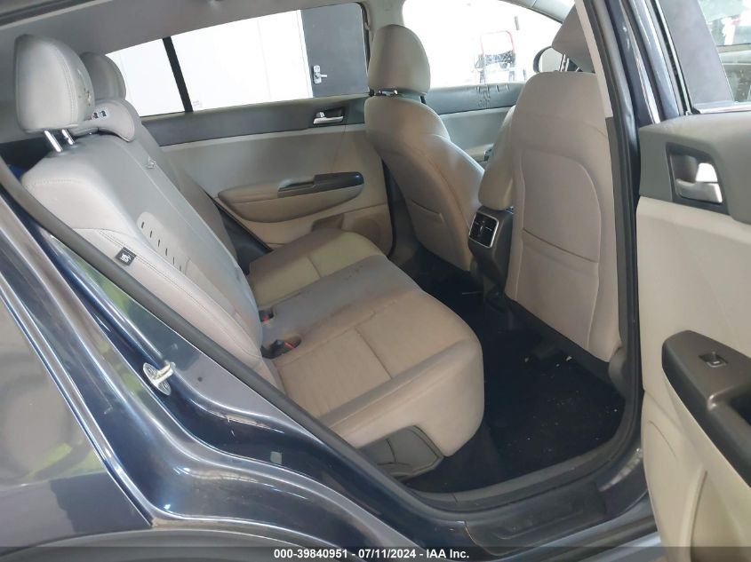 2018 Kia Sportage Lx VIN: KNDPM3AC1J7311295 Lot: 39840951