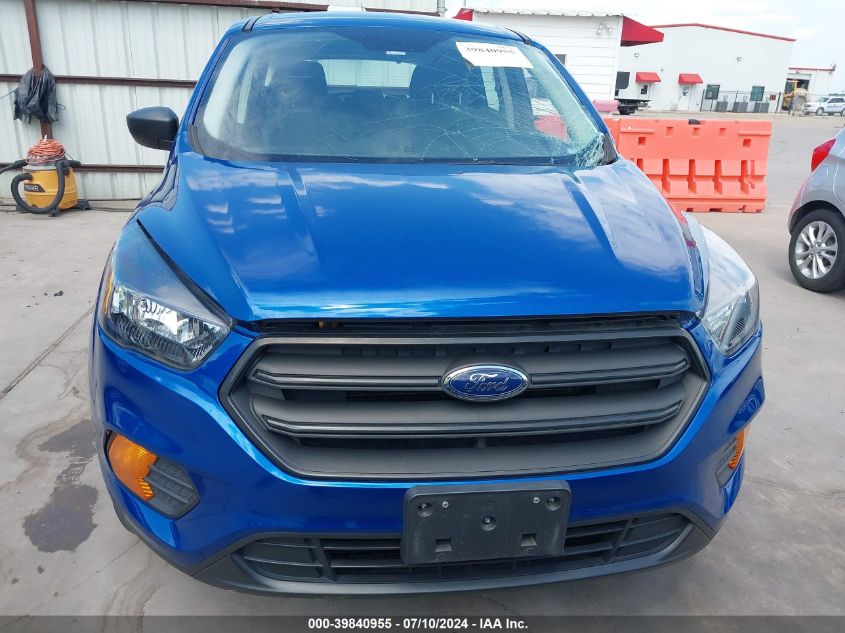 2018 Ford Escape S VIN: 1FMCU0F74JUD29991 Lot: 39840955