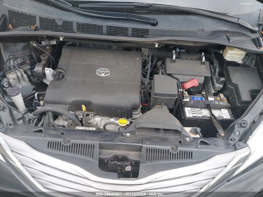 2016 Toyota Sienna Xle Premium 8 Passenger VIN: 5TDYK3DC8GS696472 Lot: 39840961