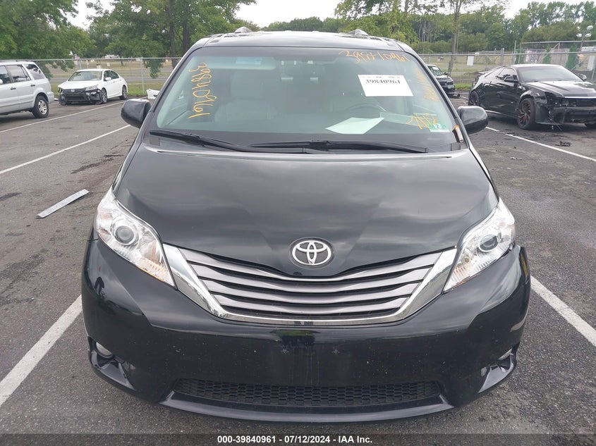 2016 Toyota Sienna Xle Premium 8 Passenger VIN: 5TDYK3DC8GS696472 Lot: 39840961