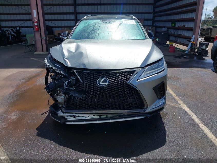 2022 Lexus Rx 350 F Sport Handling VIN: 2T2YZMAA0NC238415 Lot: 39840965