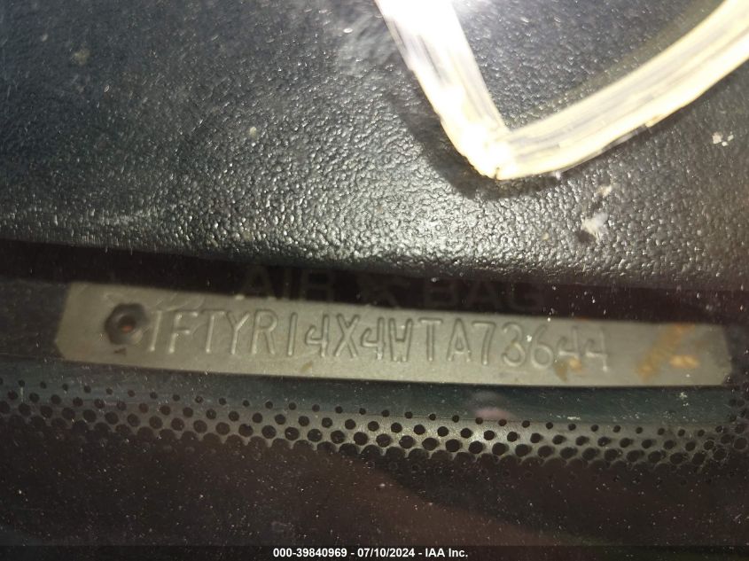 1998 Ford Ranger Splash/Xl/Xlt VIN: 1FTYR14X4WTA73644 Lot: 39840969