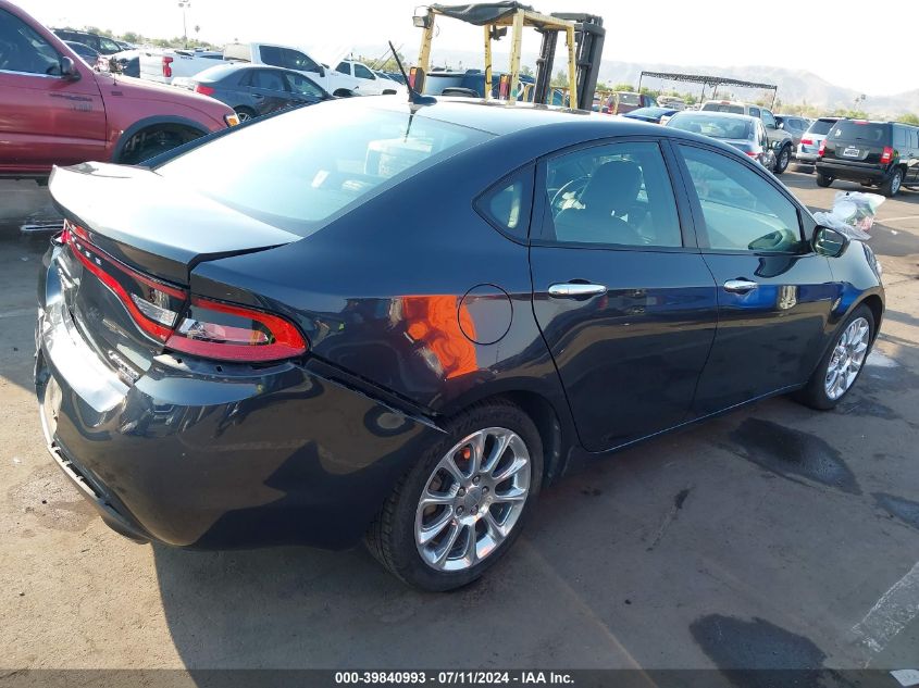 2013 Dodge Dart Limited VIN: 1C3CDFCH9DD703847 Lot: 39840993