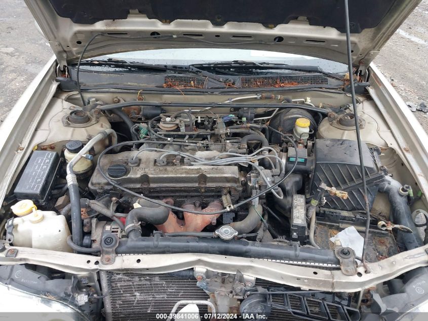 2000 Nissan Altima Gle/Gxe/Se/Xe VIN: 1N4DL01D0YC211306 Lot: 39841006