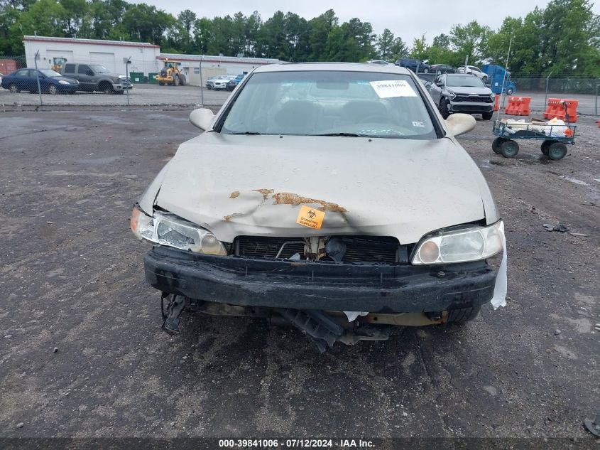 2000 Nissan Altima Gle/Gxe/Se/Xe VIN: 1N4DL01D0YC211306 Lot: 39841006