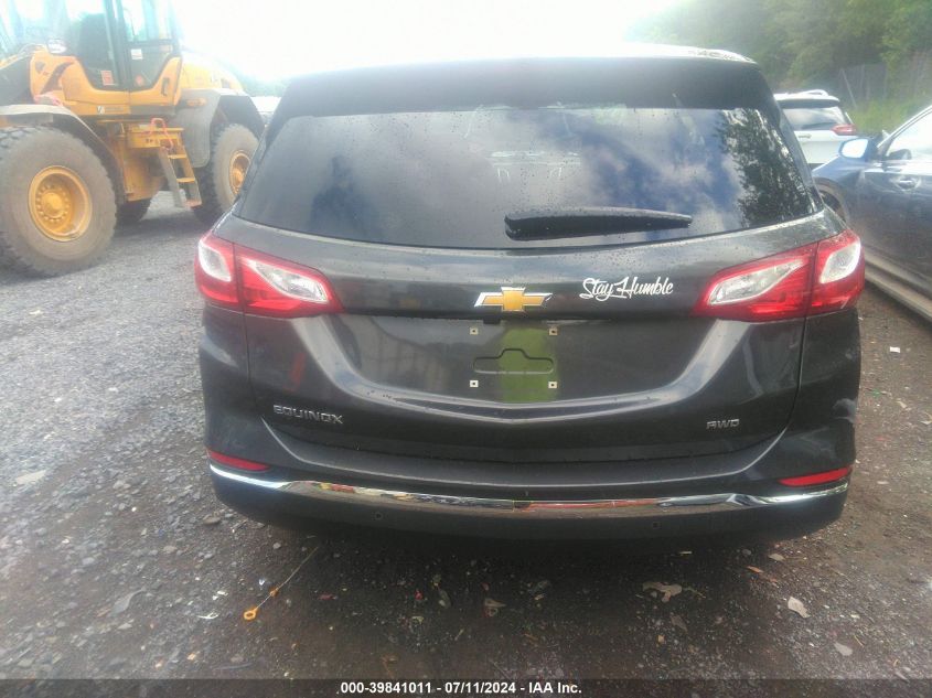 2020 Chevrolet Equinox Awd Lt 1.5L Turbo VIN: 3GNAXUEV3LS672635 Lot: 39841011