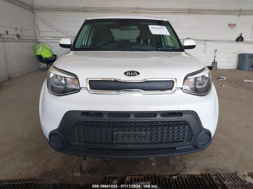 2015 Kia Soul VIN: KNDJN2A25F7780580 Lot: 39841025