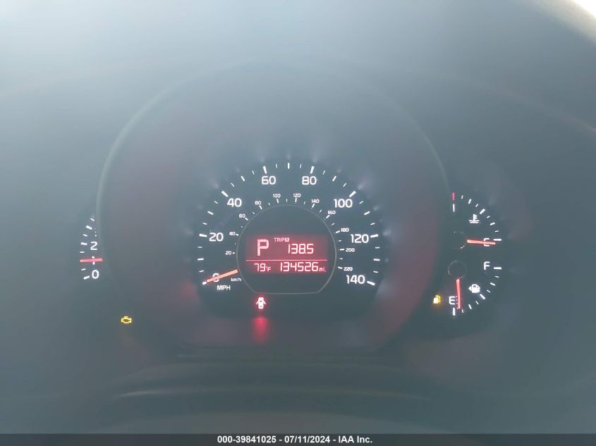 2015 Kia Soul VIN: KNDJN2A25F7780580 Lot: 39841025