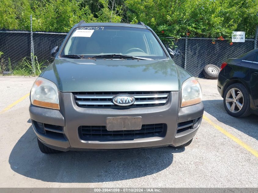 2005 Kia Sportage Ex V6/Lx V6 VIN: KNDJF723357032958 Lot: 39841059