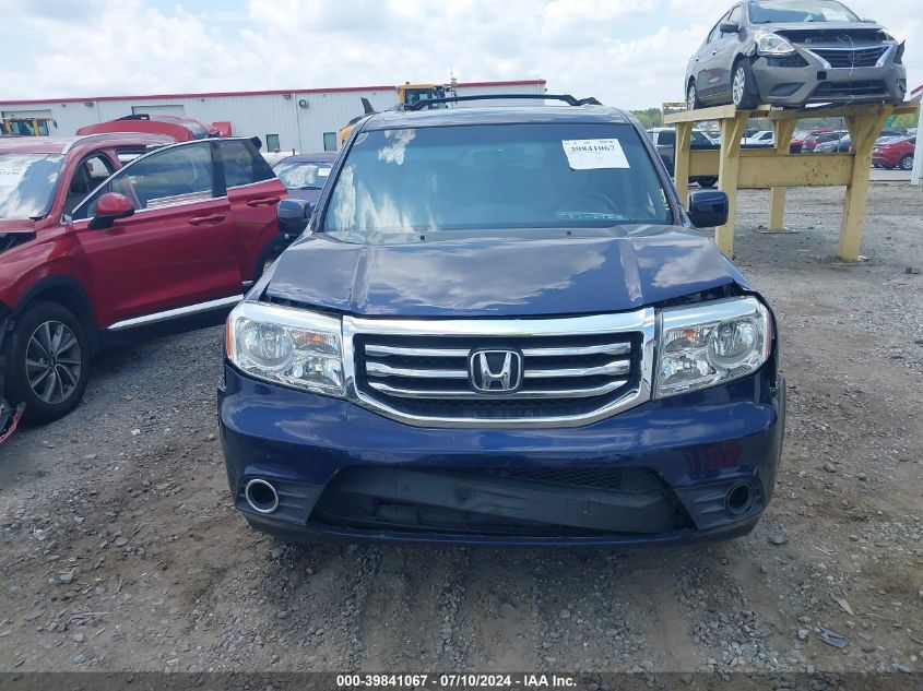 2015 Honda Pilot Ex-L VIN: 5FNYF3H53FB023348 Lot: 39841067