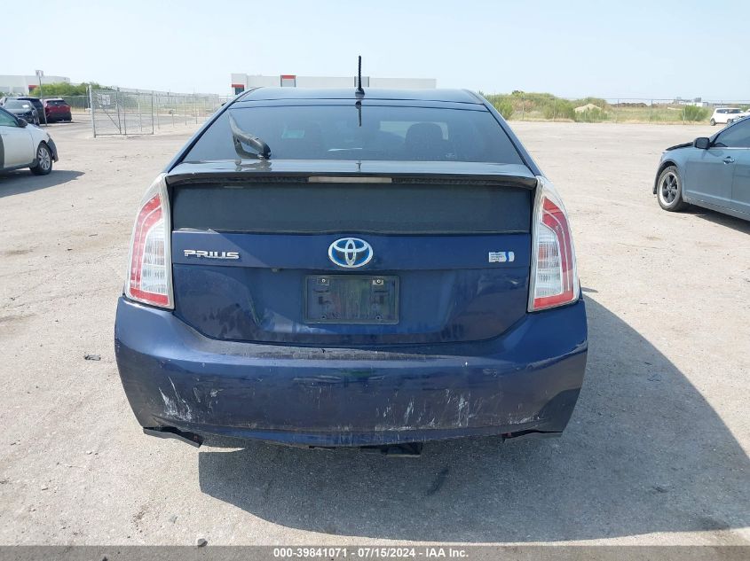 2015 Toyota Prius Two VIN: JTDKN3DU5F1987108 Lot: 39841071