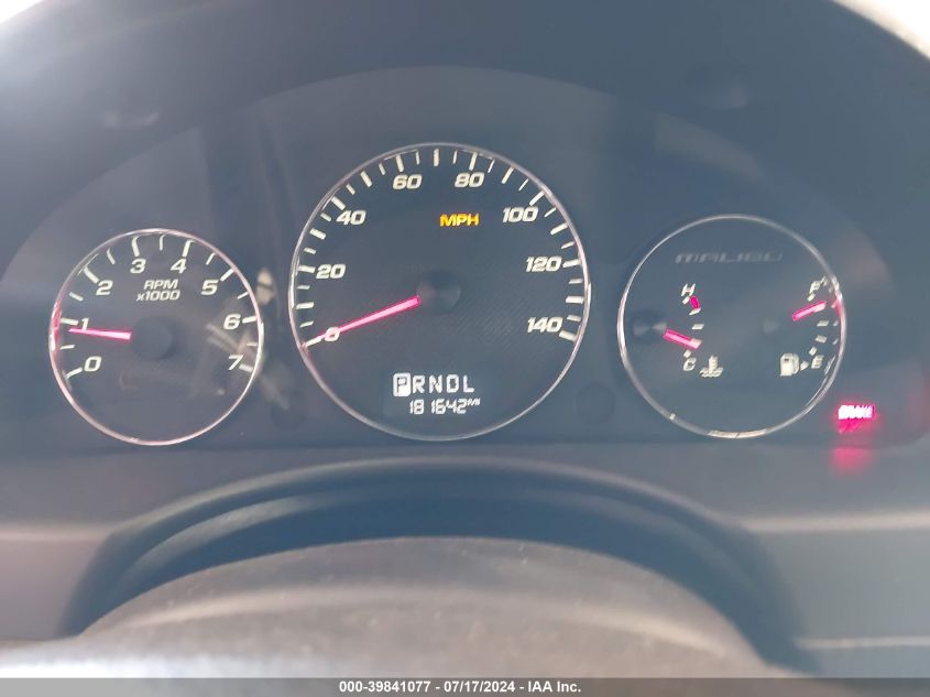 2006 Chevrolet Malibu Lt VIN: 1G1ZT53836F137543 Lot: 39841077