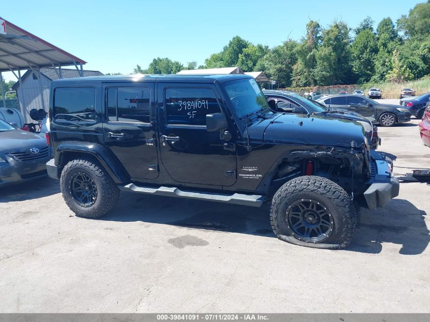 2013 Jeep Wrangler Unlimited Sahara VIN: 1C4BJWEG1DL639376 Lot: 39841091