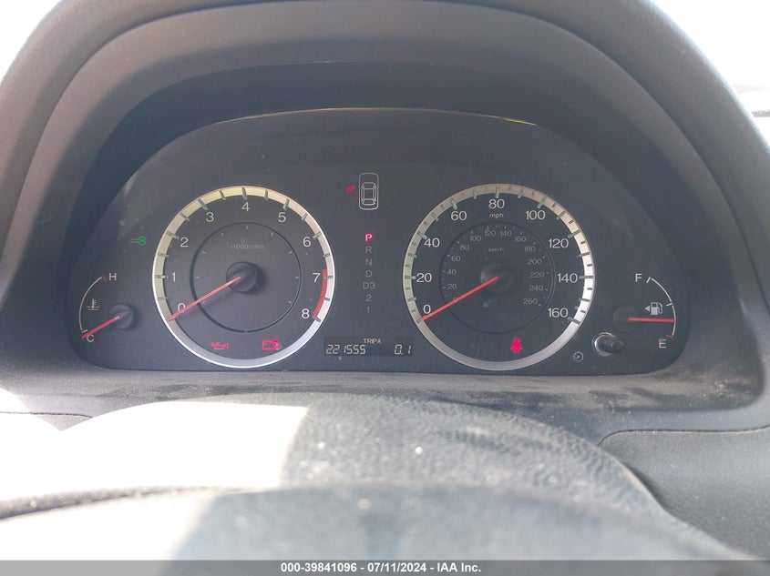 2010 Honda Accord 2.4 Lx VIN: 1HGCP2F36AA128391 Lot: 39841096