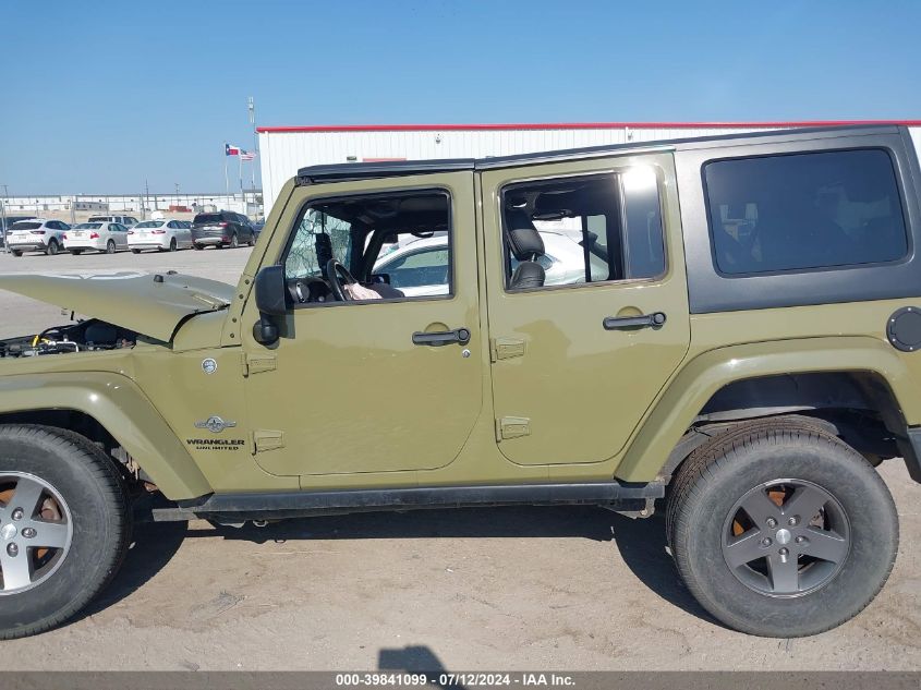 2013 Jeep Wrangler Unlimited Freedom Edition VIN: 1C4BJWDG7DL580674 Lot: 39841099