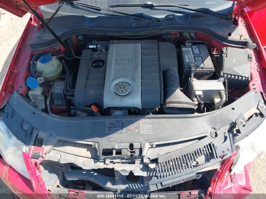 2007 Volkswagen Passat 2.0T VIN: WVWAK93C07P095850 Lot: 39841115