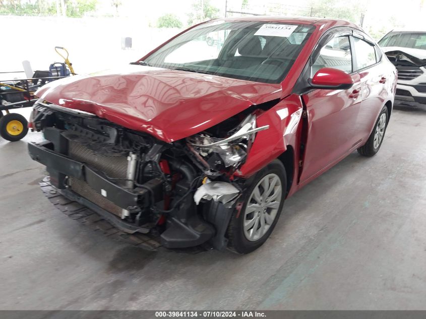 2021 Hyundai Accent Se VIN: 3KPC24A67ME133210 Lot: 39841134