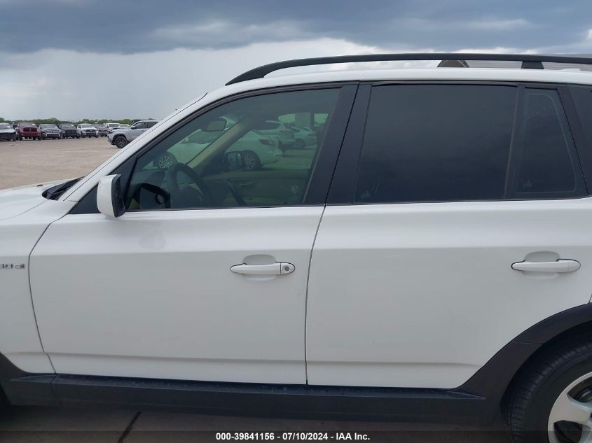 2007 BMW X3 3.0Si VIN: WBXPC93417WF14283 Lot: 39841156