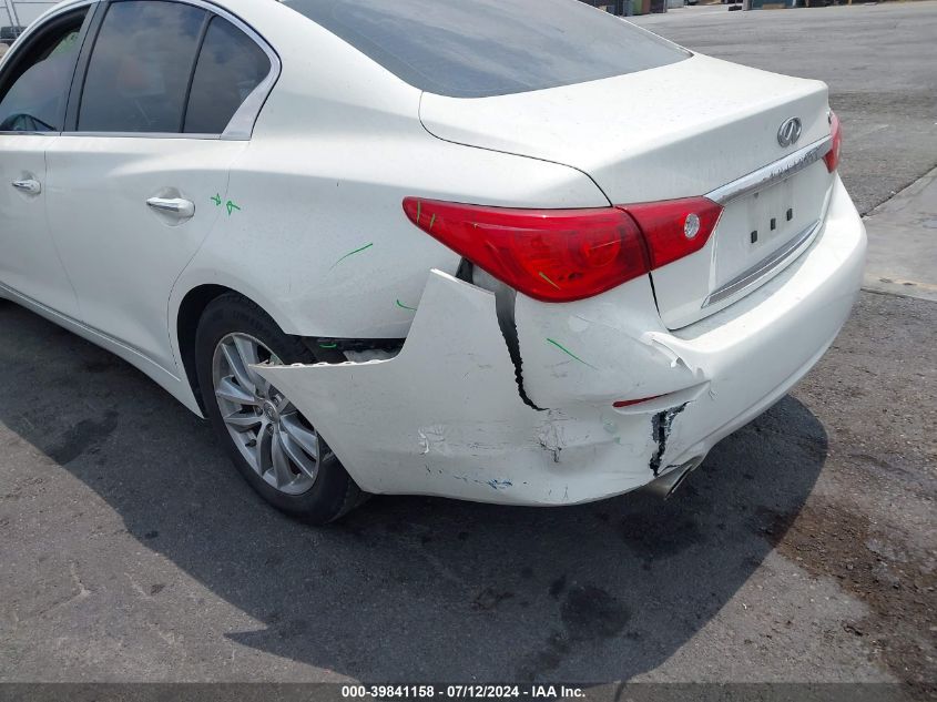 2014 Infiniti Q50 Premium VIN: JN1BV7AP5EM692810 Lot: 39841158