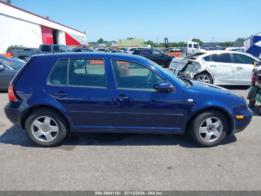 2002 Volkswagen Golf Gls 2.0L VIN: 9BWGB61J324075408 Lot: 39841161