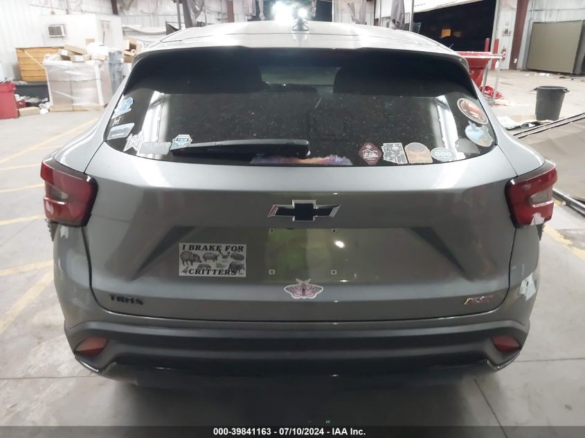 2024 Chevrolet Trax Fwd 1Rs VIN: KL77LGE29RC028882 Lot: 39841163