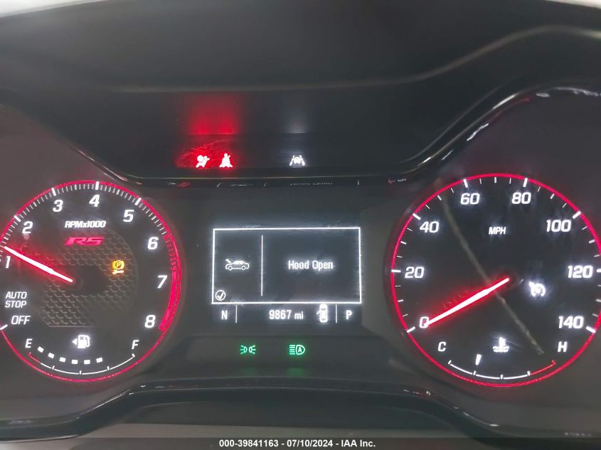 2024 Chevrolet Trax Fwd 1Rs VIN: KL77LGE29RC028882 Lot: 39841163