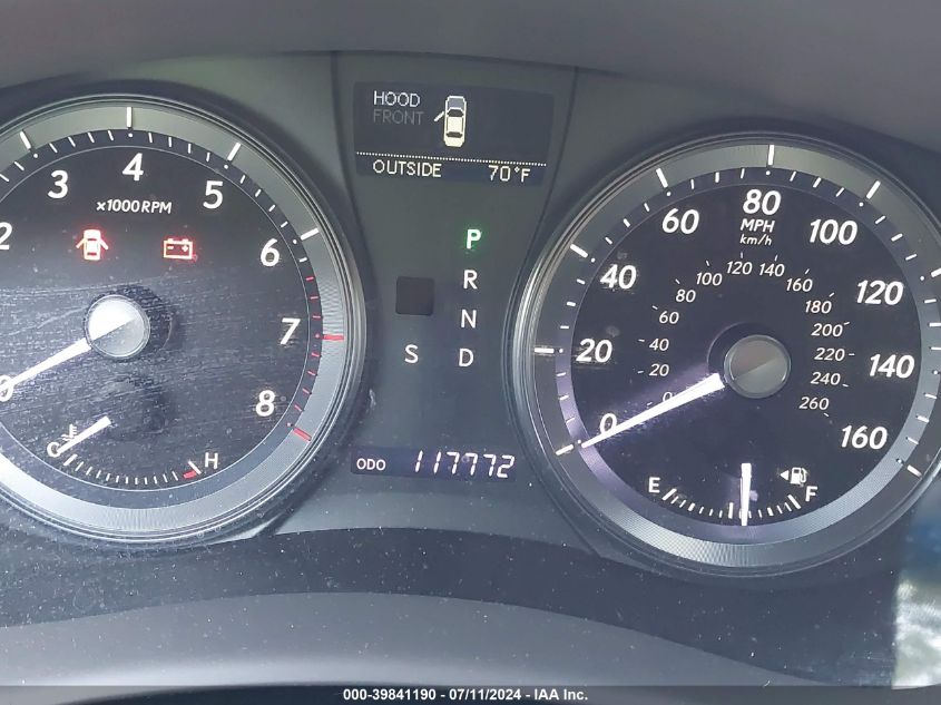 2011 Lexus Es 350 VIN: JTHBK1EG2B2454108 Lot: 39841190