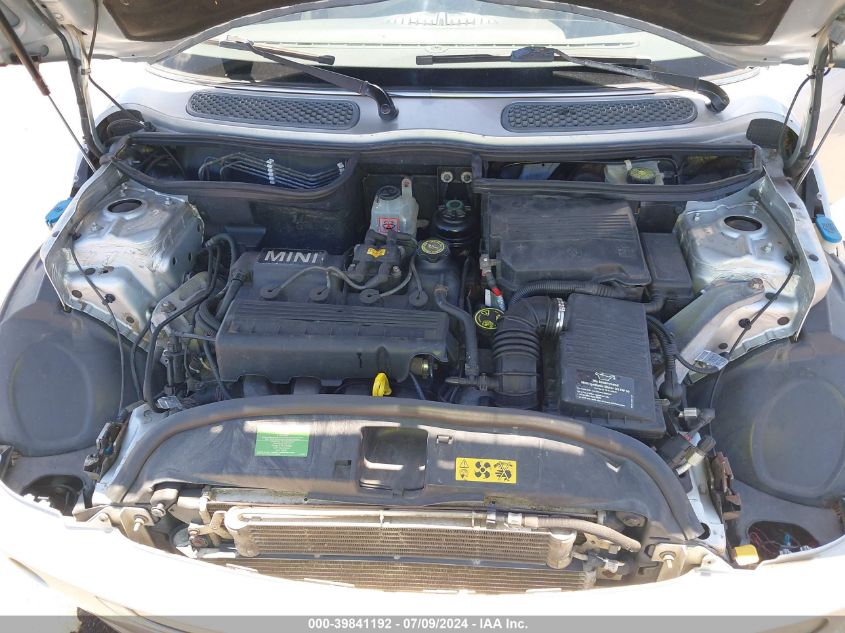 2005 Mini Cooper VIN: WMWRC33565TJ73306 Lot: 39841192