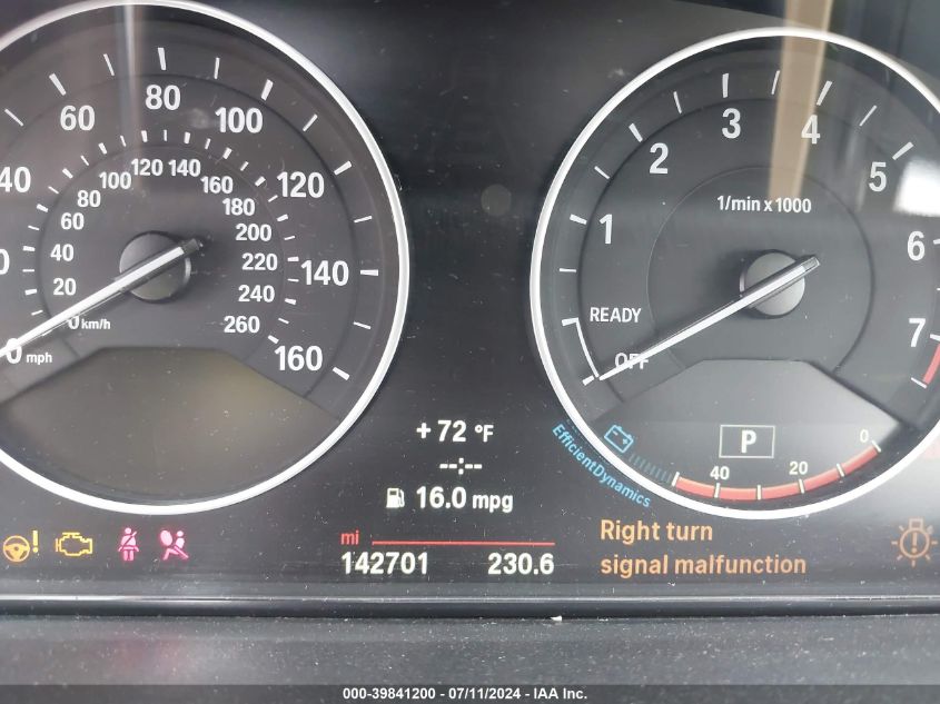 2014 BMW 328I xDrive VIN: WBA3B5G59ENS08908 Lot: 39841200