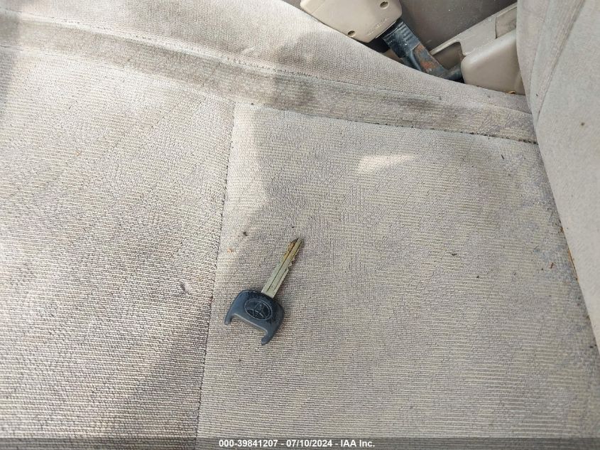 2001 Toyota Tacoma Xtracab VIN: 5TEWM72N41Z836136 Lot: 39841207