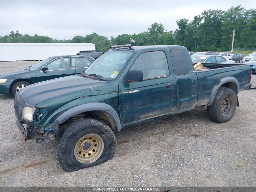 2001 Toyota Tacoma Xtracab VIN: 5TEWM72N41Z836136 Lot: 39841207